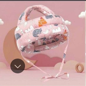 Mũ bảo vệ đầu cho bé Hồng