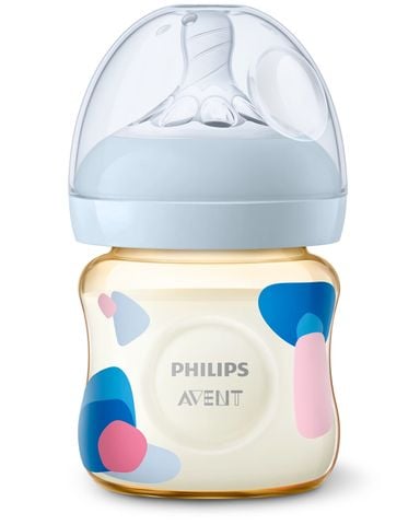 Bình sữa mô phỏng tự nhiên Philips Avent PPSU (Có họa tiết)