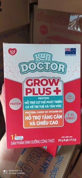 Sữa dinh dưỡng Kun Doctor Grow Plus 1Y+