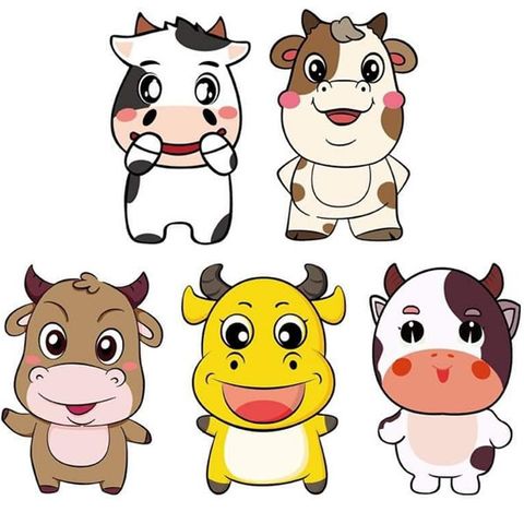 DC Lì xì hoạt hình Chibi (set 5 cái)