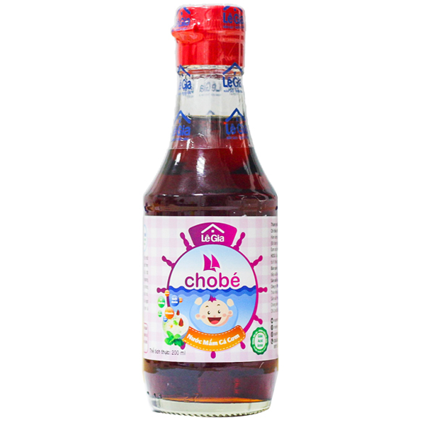 Nước mắm Lê Gia cho bé