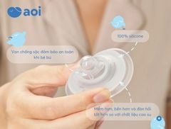 Núm ty cho bé Aoi size