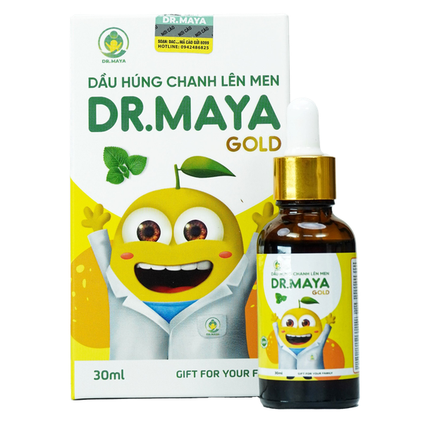 Dầu húng chanh lên men Dr.Maya Gold (Minion Gold mẫu mới)