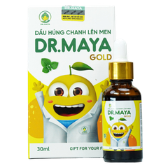 Dầu húng chanh lên men Dr.Maya Gold (Minion Gold mẫu mới)
