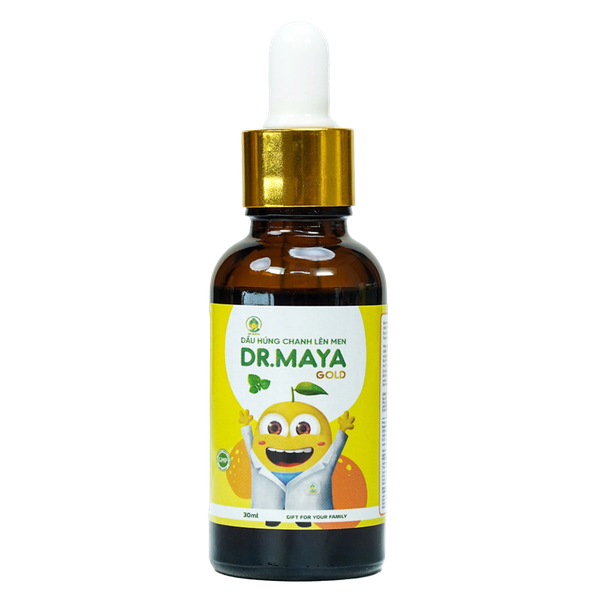 Dầu húng chanh lên men Dr.Maya Gold (Minion Gold mẫu mới)