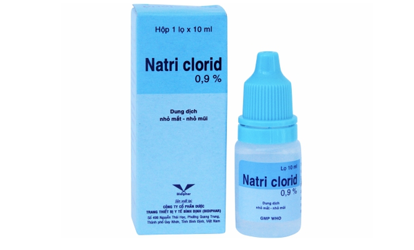 CSSK Nước muối sinh lý Natri Clorid 0,9%