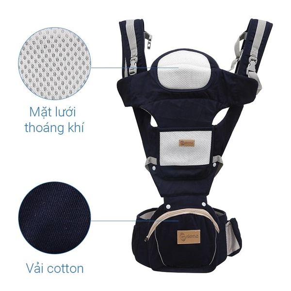 Địu ngồi cho bé Galena, Địu em bé 8 tư thế