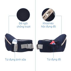 Địu ngồi cho bé Galena, Địu em bé 8 tư thế