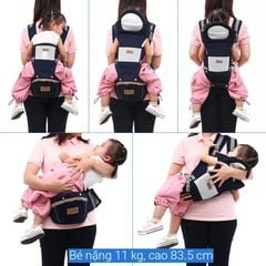 Địu ngồi cho bé Galena, Địu em bé 8 tư thế