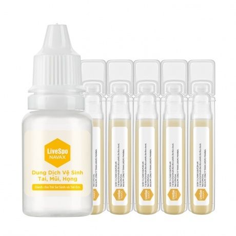 Dung dịch vệ sinh tai mũi họng LiveSpo Navax (hộp 5 ống)