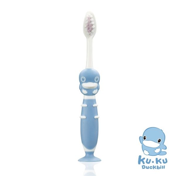 Bàn chải răng cho bé Kuku (2-8Y) KU1113A xanh