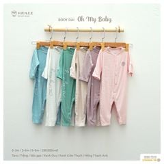 Bộ sơ sinh body dài tay Hrnee - (3-6M)