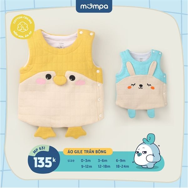 Gile trẻ em Mompa MP631 sz 0-3M