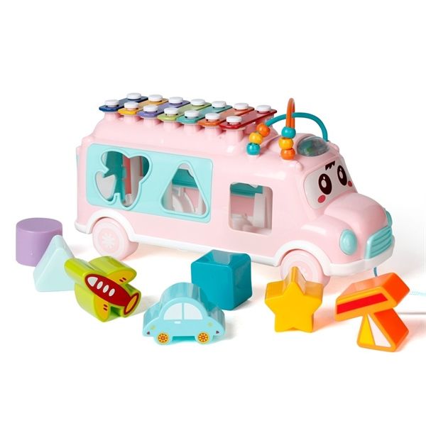 Xe bus thả hình khối HE8023