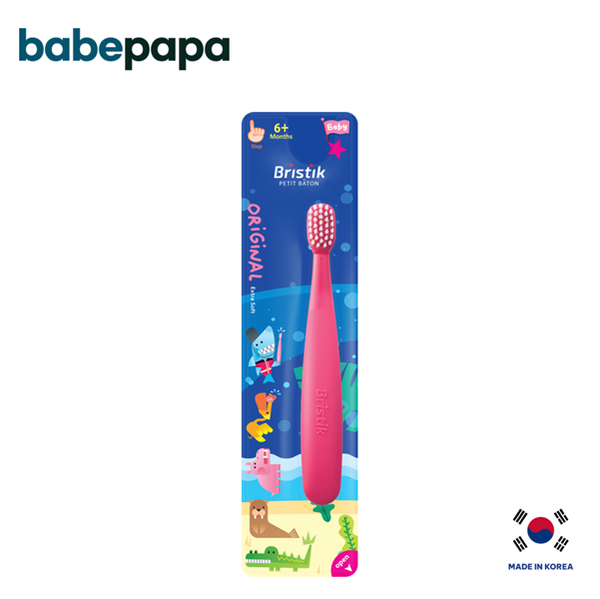 Bàn chải đánh răng cho bé Bristik Step 1, Step 2 (Hàn Quốc)