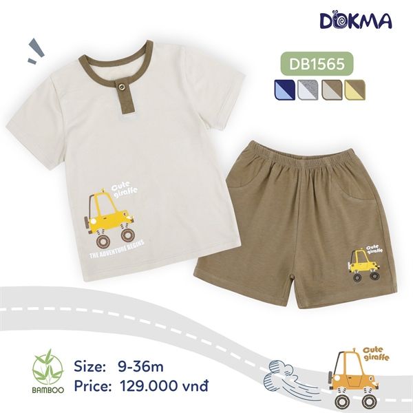 H.Bộ Cộc tay BT Xanh 18-24M