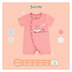 Body cài lệch cộc tay Judoby JB482