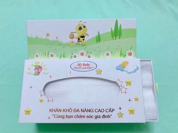 Khăn vải khô đa năng IQ Baby