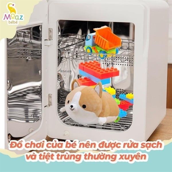 Máy tiệt trùng sấy khô UVC Moaz Bebe MB038