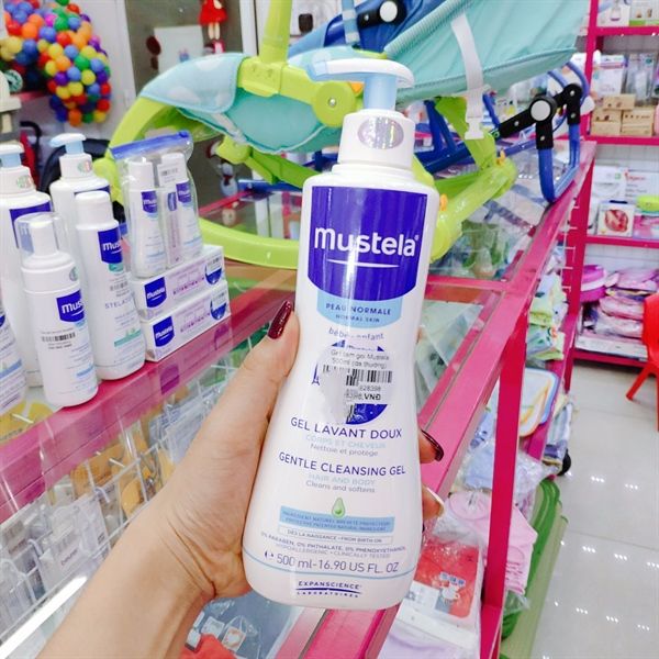 HMP Sữa tắm gội Mustela (Gel) 500ml