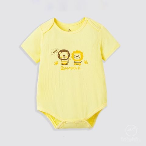 Body chip cộc tay cho bé Bambola chất petit thoáng mát