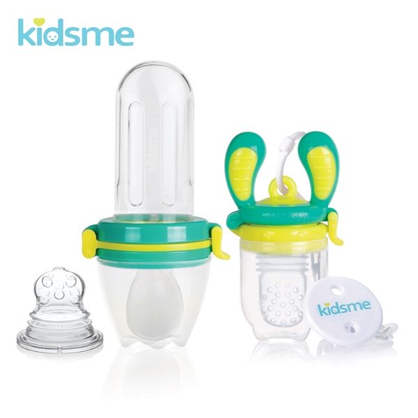 Combo Túi nhai, Bình bóp Limited kidsme - 160504 - Từ 4 tháng tuổi