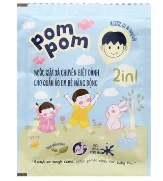 Gel giặt xả Pom Pom Newborn 0-12m