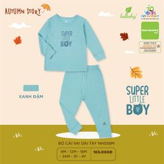 Bộ thun tăm NH558M Lullaby - Xanh đậm - 9M