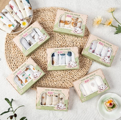 Khăn sữa Muslin Nhật Nam 2 lớp ( 6 chiếc)