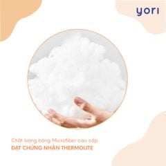 Gối bông Muslin sơ sinh cao cấp Yori (8 lớp)