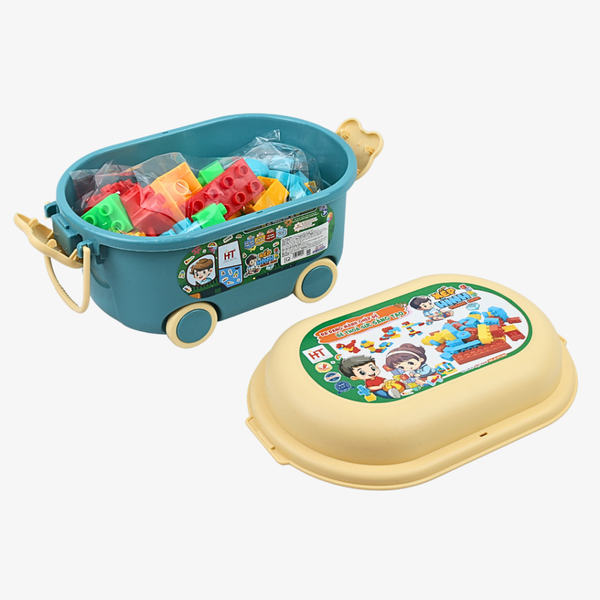 Thùng đồ chơi xếp hình HT7453