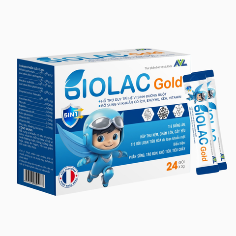 Men Vi Sinh Cho Trẻ Biolac Gold Dạng Cốm (6M+)