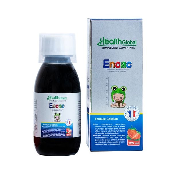 Siro Canxi hữu cơ cho bé Encac Health Global (Pháp)