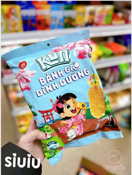 Bánh gạo dinh dưỡng cho bé Kun (1Y+)