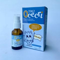 Vitamin D3K2 dạng xịt Ocecri (Nhập khẩu Ý)