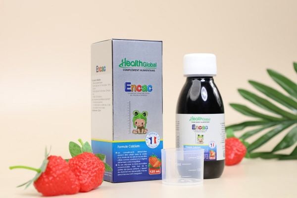 Siro Canxi hữu cơ cho bé Encac Health Global (Pháp)
