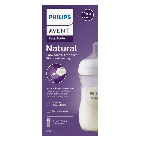 Bình sữa Philips Avent mô phỏng tự nhiên 260ml mẫu mới (SCY903/01)