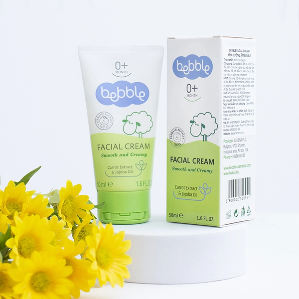 Kem dưỡng ẩm cho bé Bebble Facical Cream 50ml