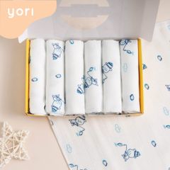Khăn sữa Muslin sợi tre cho bé Yori (30x30cm)