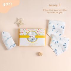 Khăn sữa Muslin sợi tre cho bé Yori (30x30cm)
