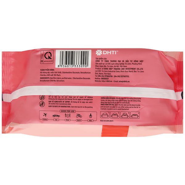 Khăn ướt Kin Kin không mùi