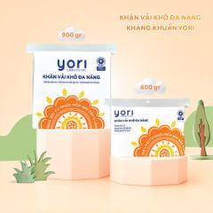 Khăn vải khô đa năng kháng khuẩn YORI (Chất vải bi)