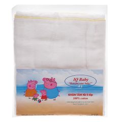Khăn tắm IQ Baby (80x90) (5 lớp)