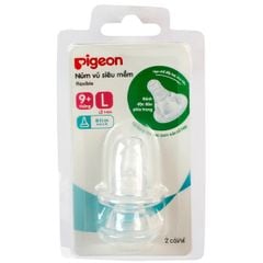 Vỉ 2 núm ty Pigeon cổ hẹp (nhiều size)