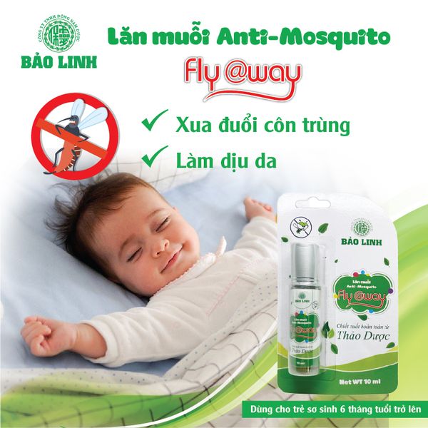 Lăn Đuổi Muỗi Anti-Mosquito Fly@way