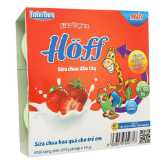 Sữa chua Hoff cho bé (Nhiều vị)