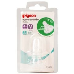Vỉ 2 núm ty Pigeon cổ hẹp (nhiều size)