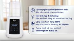 Máy hâm bình sữa đơn kiêm tiệt trùng điện tử Galena GA-W02
