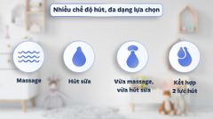 Máy hút sữa điện đôi Galena GA-01