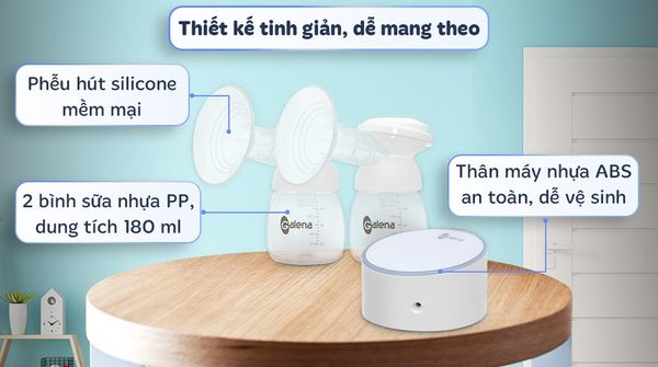 Máy hút sữa điện đôi Galena GA-01